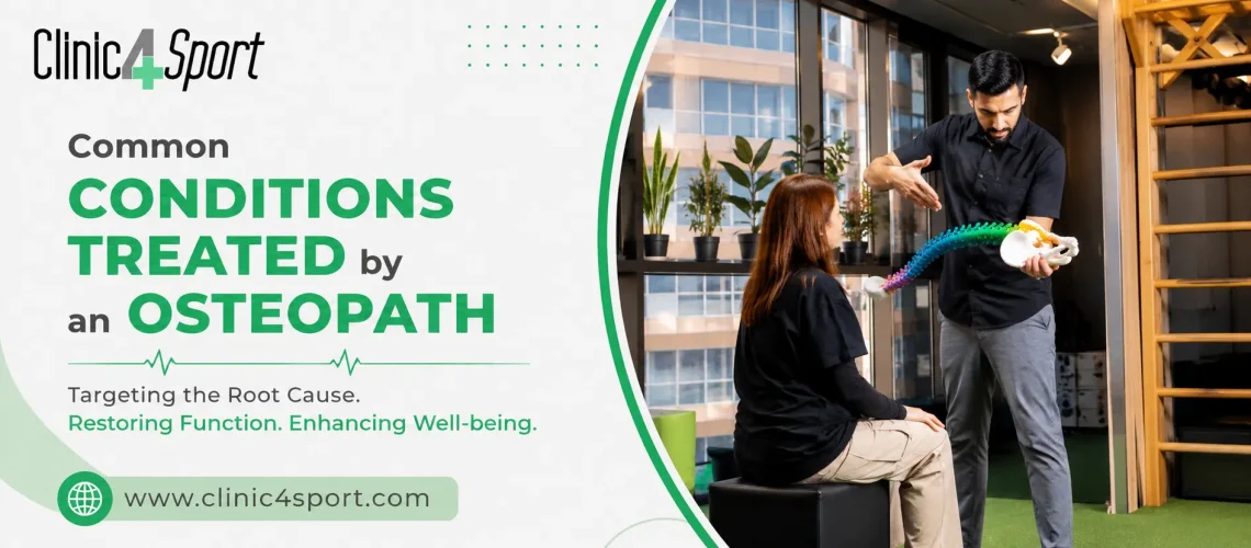 Common Conditions Treated by an Osteopath